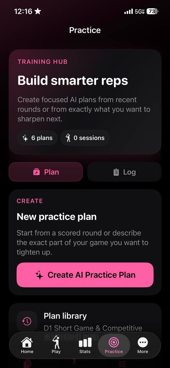 Carry Number practice hub screen